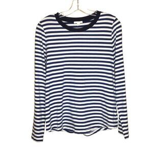 Cos Long Sleeve Stripe Top 100% Cotton M